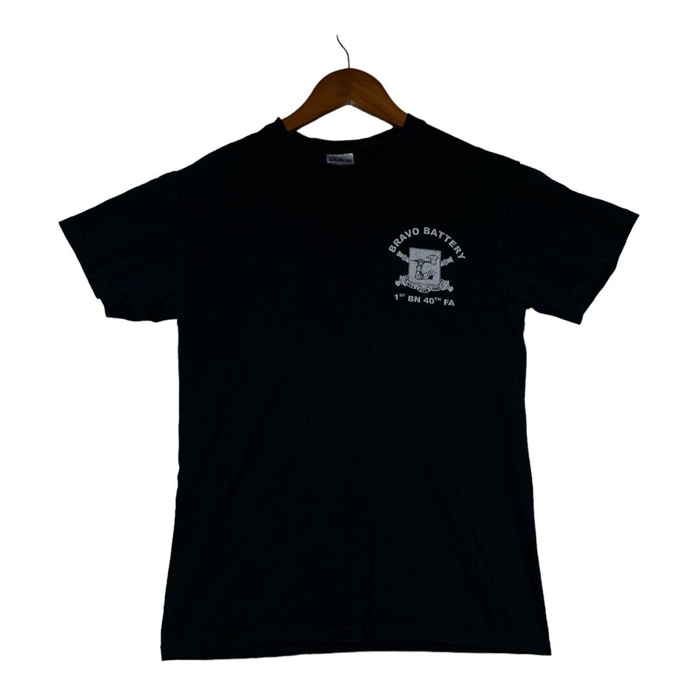 Bushmaster B/1-40 FA Bravo Battery 1st BN 40th FA Tactical Military T-Shirt sz S